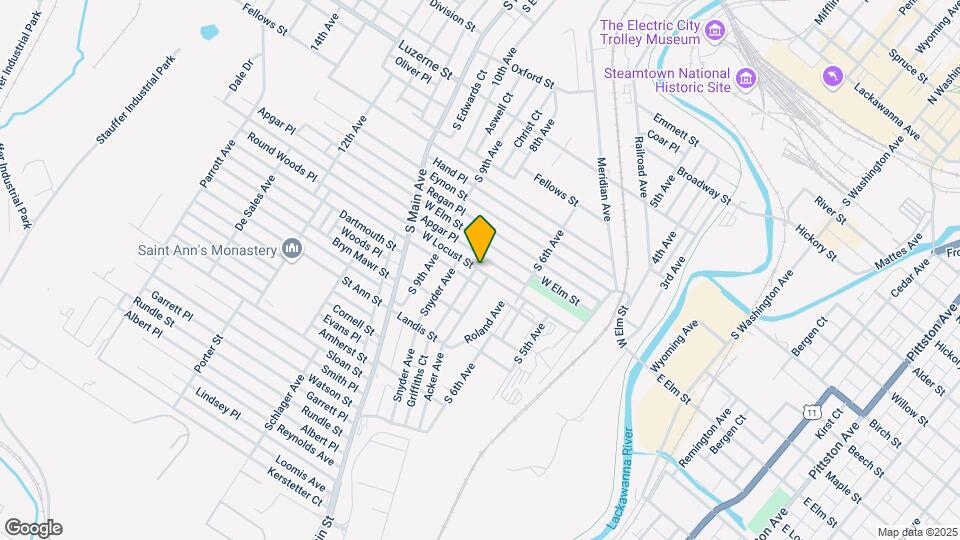608 W Locust St Map and Location Details