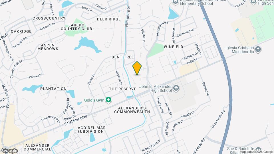 2916 Edgefield Ct Map and Location Details