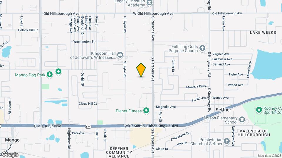 725 Sunbright Dr Map and Location Details