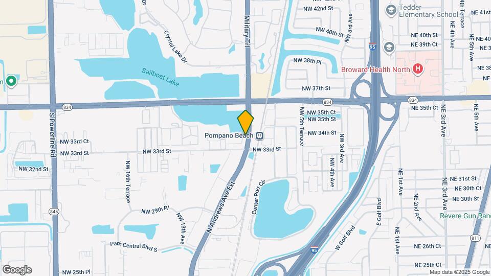3364 NW 10th Ave Map and Location Details