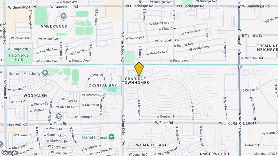 3407 N Pleasant Dr Map and Location Details