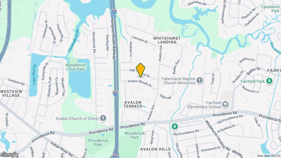 5736 Avalon Woods Dr Map and Location Details