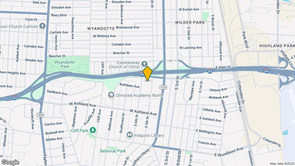 4501 S 6th St Map and Location Details
