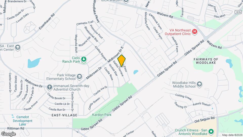 4902 Dahlia Terrace, Unit 1103 Map and Location Details