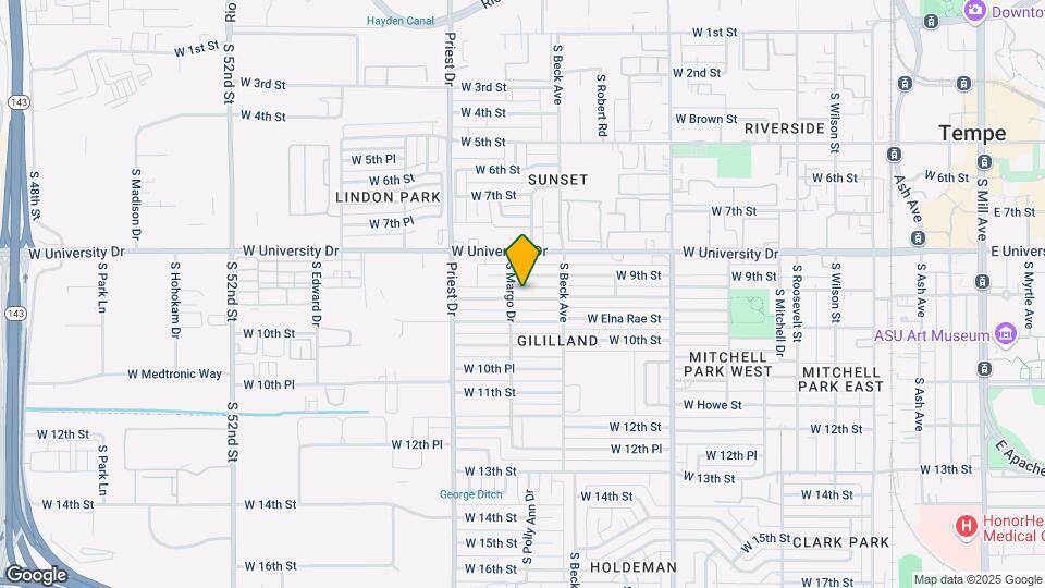 1238 W Romo Jones St Map and Location Details