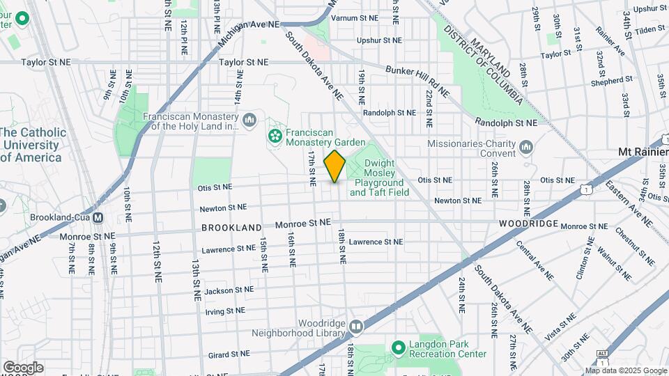 3618 18th St NE Map and Location Details