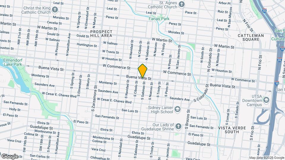 207 S Sabinas St Map and Location Details