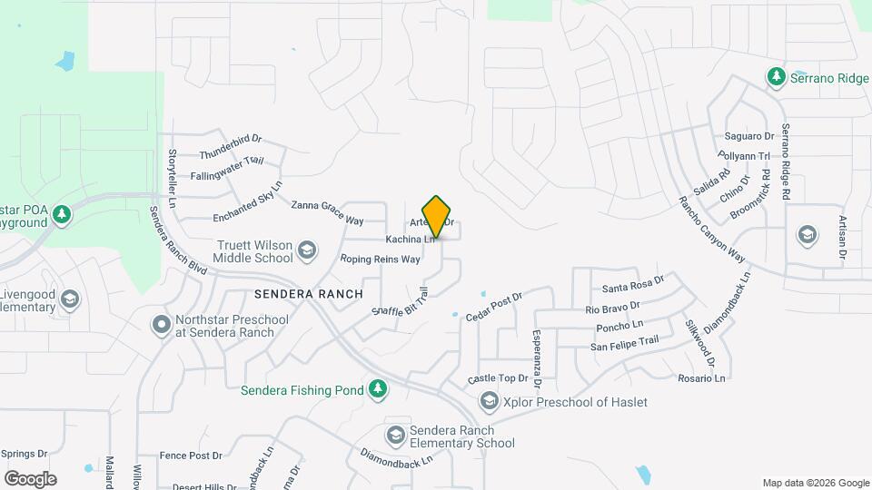 14353 Snaffle Bit Trail Map and Location Details