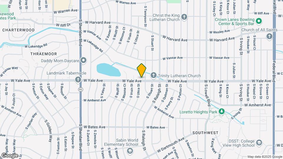 4465 W Yale Ave Map and Location Details