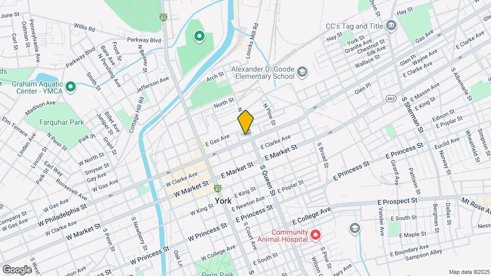 149 E Philadelphia St Map and Location Details