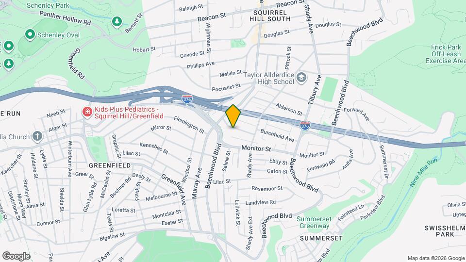 5850 Burchfield Ave Map and Location Details