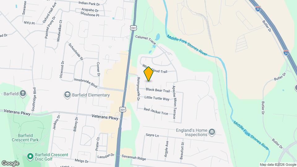 2911 Wolves Trail Map and Location Details