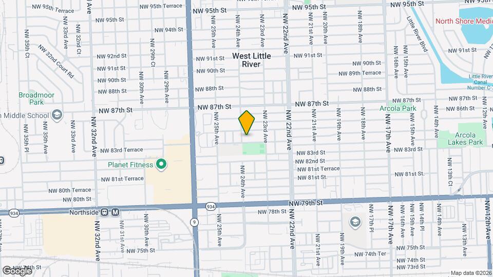 2377 NW 84th St Map and Location Details