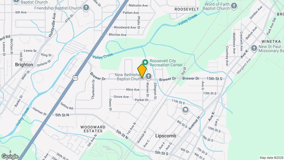 6001 Ivy St Map and Location Details