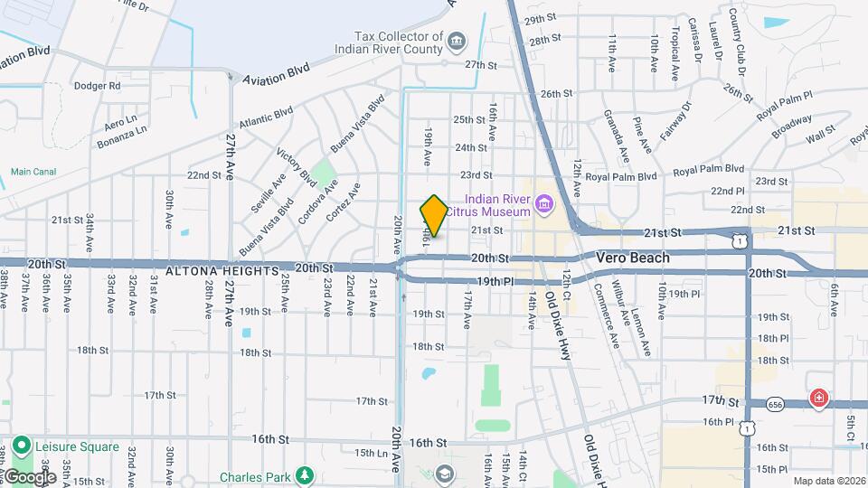 2036 19th Ave, Unit 3 Map and Location Details