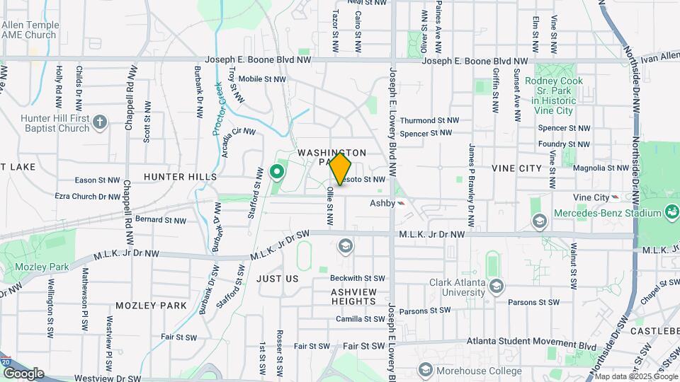 1003 Lena St NW Map and Location Details