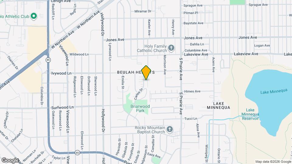 2016 Carlee Dr Map and Location Details