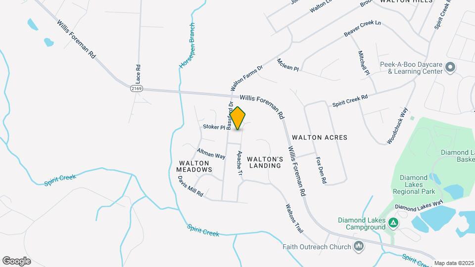 1327 Apache Tr Map and Location Details