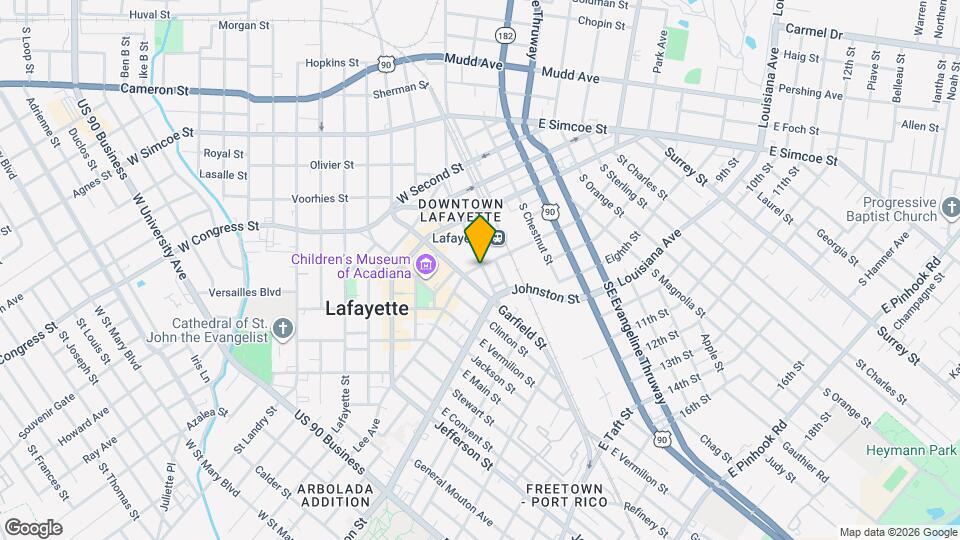 200 E Cypress St Map and Location Details