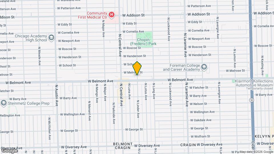 3214 N Linder Ave Map and Location Details