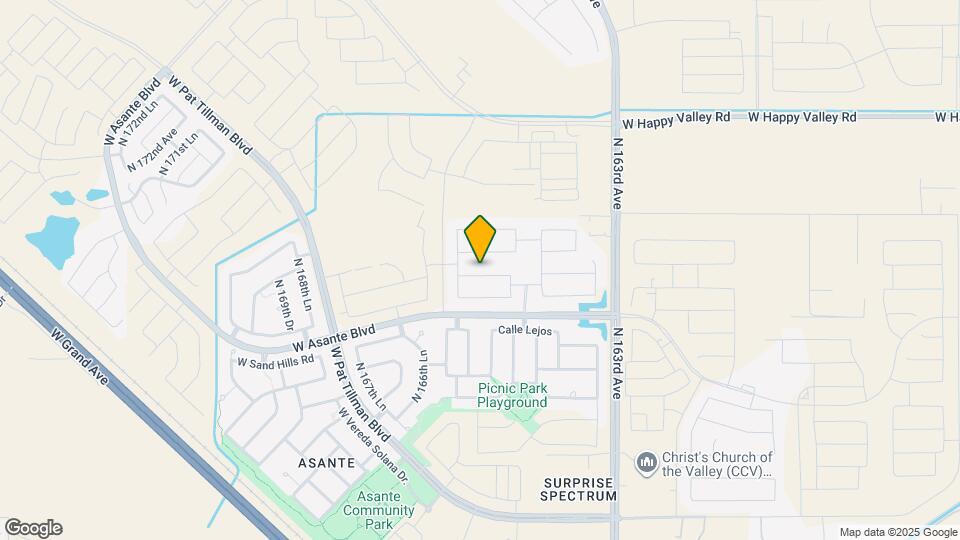 16562 W Charlotte Dr Mapa y Detalles de la Ubicación