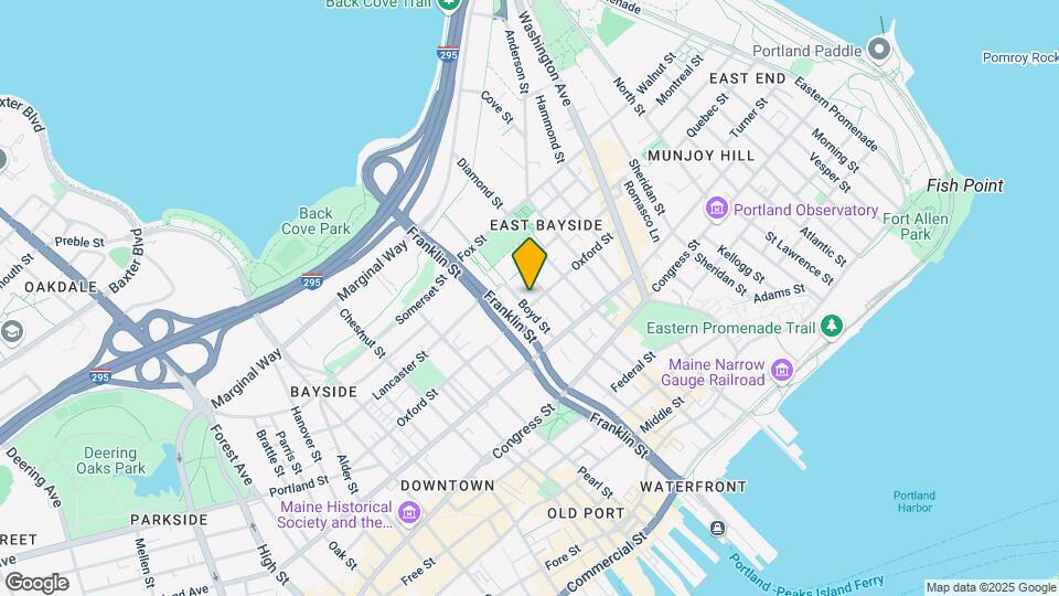 Bayside Anchor Map and Location Details