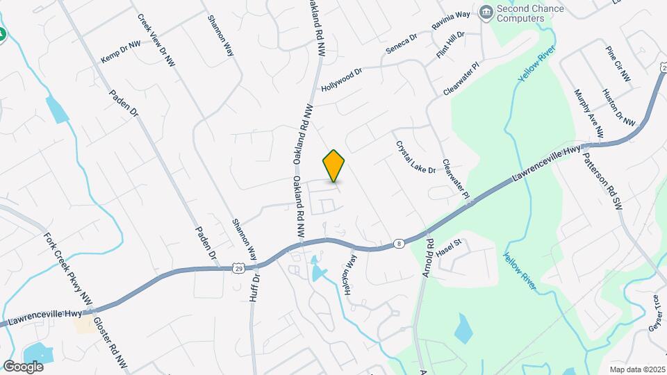 2161 Oakland Grove Pl Map and Location Details