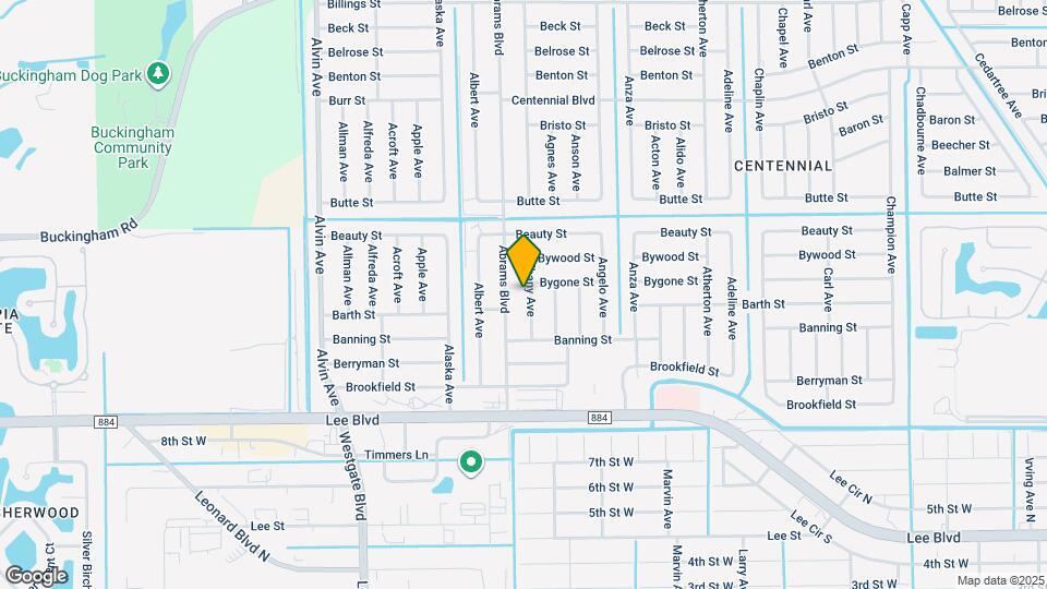 903 Albany Ave Map and Location Details