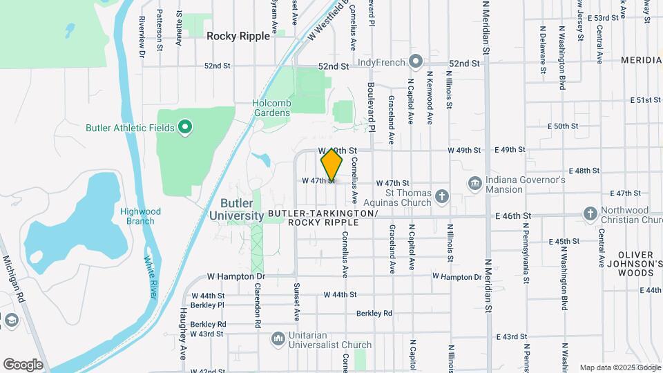 4658 Hinesley Ave Map and Location Details