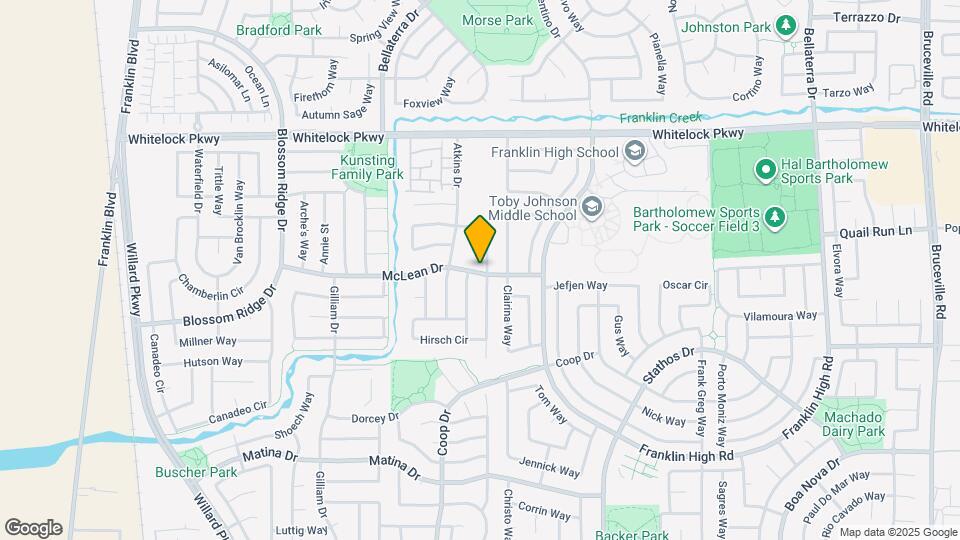 10114 Upshaw Way Mapa y Detalles de la Ubicación