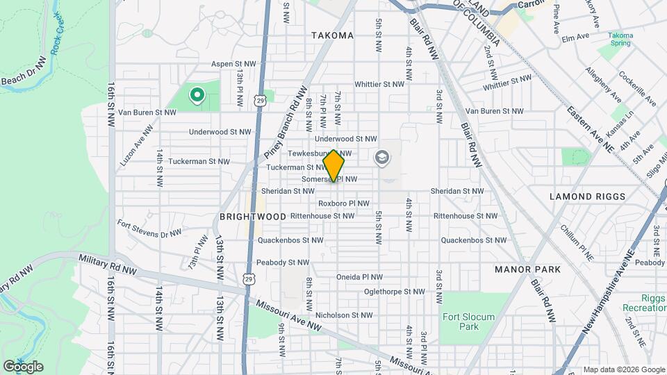 6302 7th St NW Map and Location Details