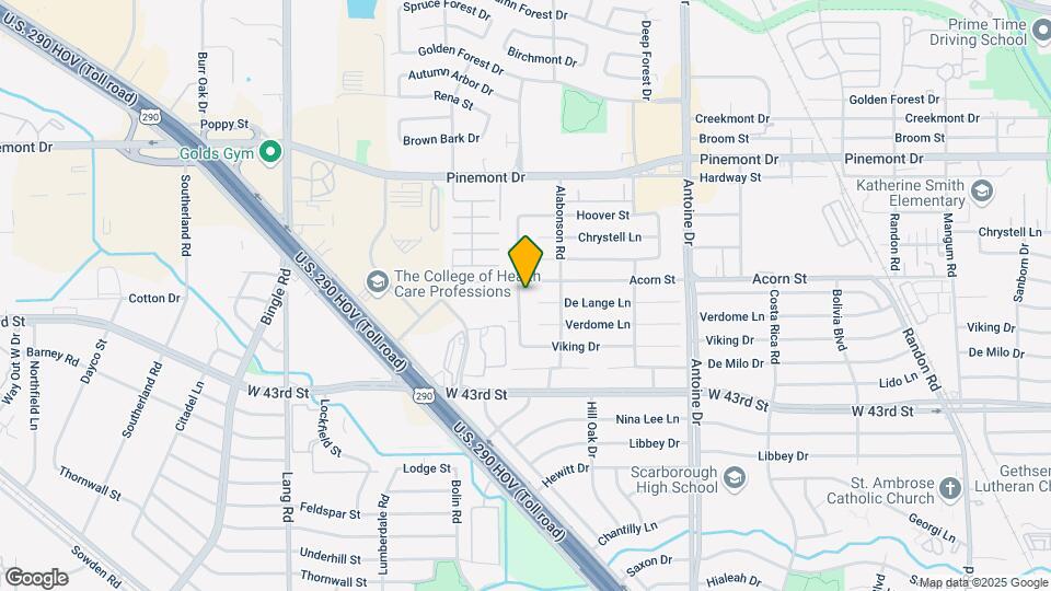 4722 Northrup Dr Mapa y Detalles de la Ubicación