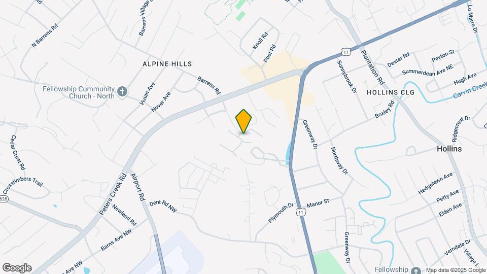 Peters Creek Apartments - Tax Credit Map and Location Details