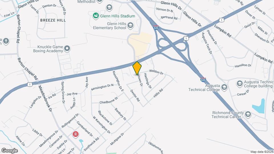 2528 Georgetown Dr Map and Location Details