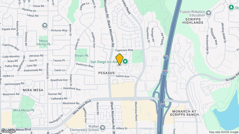 9652 Galvin Ave Map and Location Details