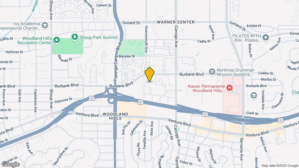 5550 Owensmouth Ave, Unit 215 Map and Location Details
