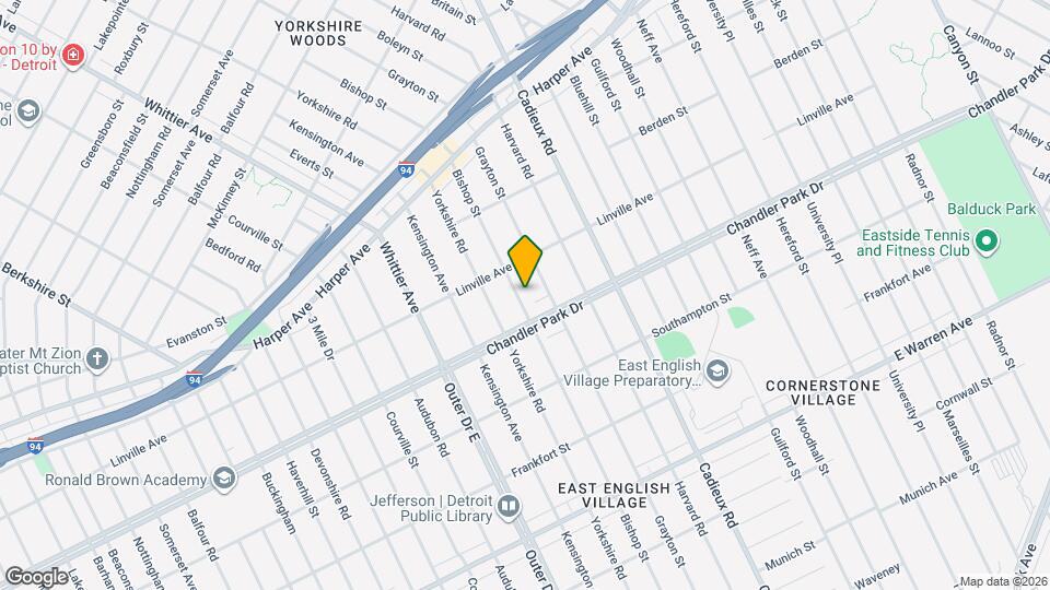 5752 Bishop St Map and Location Details