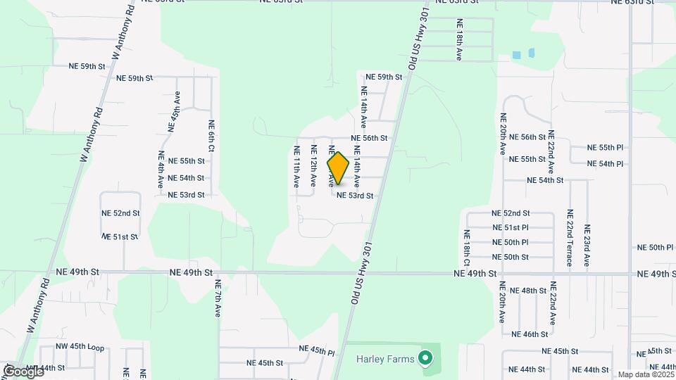 1315 NE 53rd St Map and Location Details