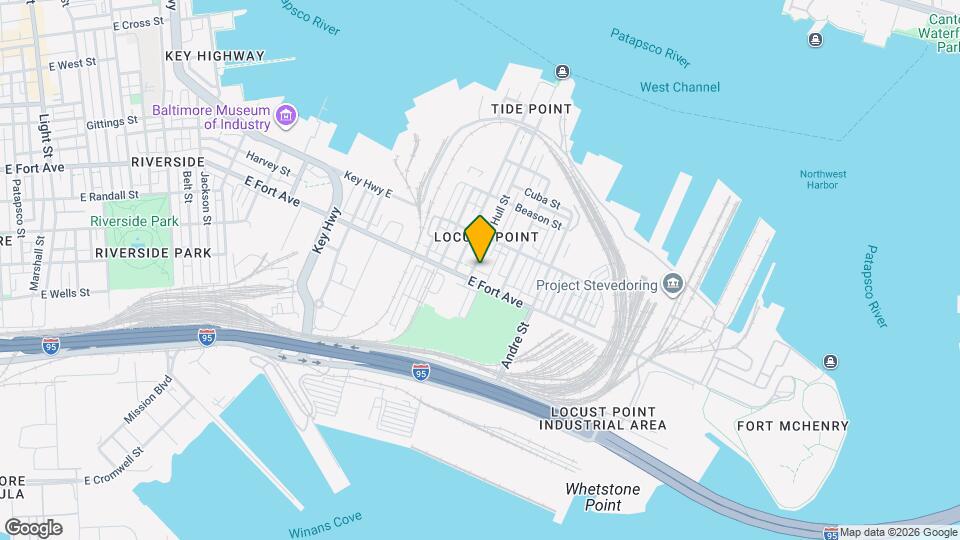 1455 Hull St Mapa y Detalles de la Ubicación