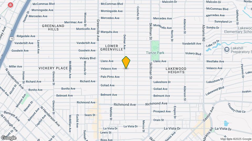5900 Velasco Ave Map and Location Details