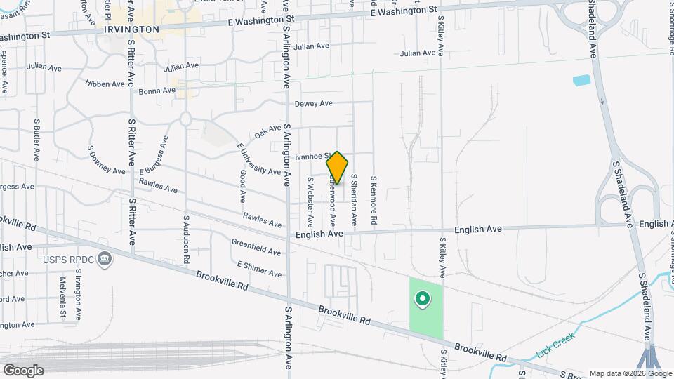 405 S Catherwood Ave Map and Location Details