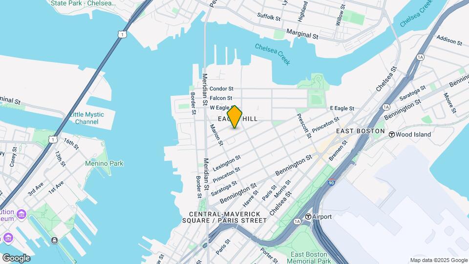 76 Eutaw St, Unit 2nd Floor Map and Location Details