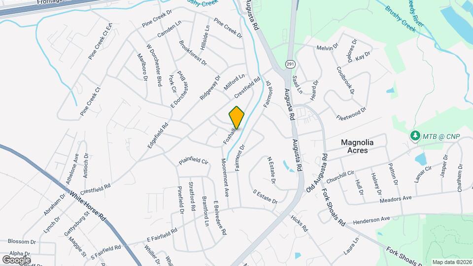 31 Foxhall Rd Map and Location Details