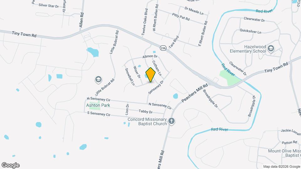 1290 Snowball Ln Map and Location Details