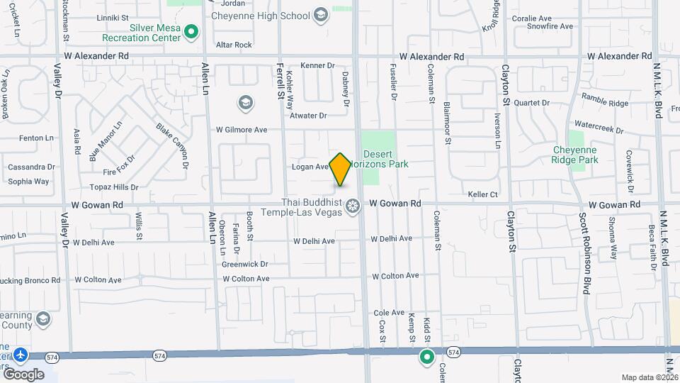 3616 Dove Ln Map and Location Details