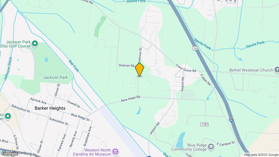 623 Duncan Rd Map and Location Details