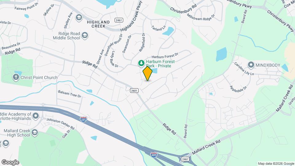 2227 Apple Glen Ln Map and Location Details