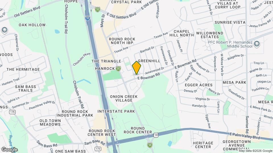 1800 Nicole Cir Mapa y Detalles de la Ubicación