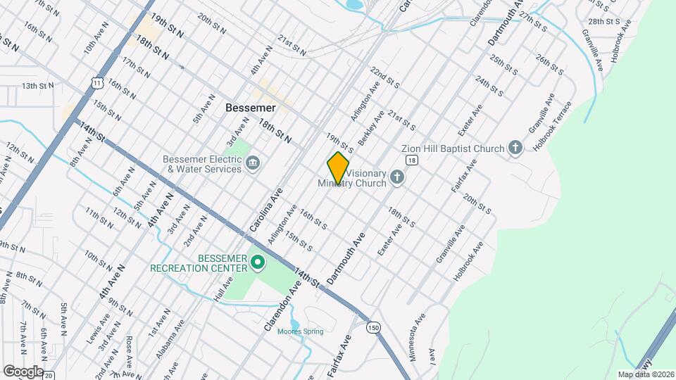 1715 Berkley Ave Map and Location Details