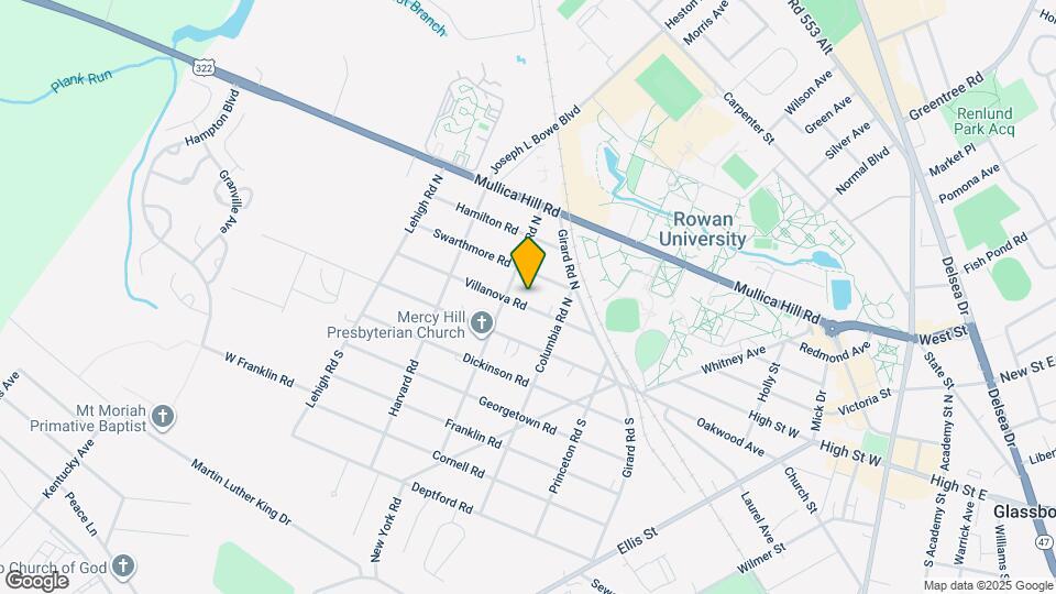 217 Villanova Rd Map and Location Details